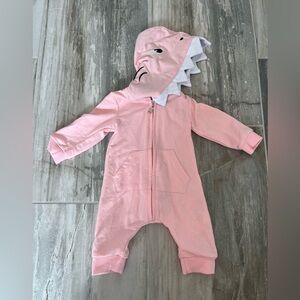 Baby shark baby girl jumpsuit 3 months